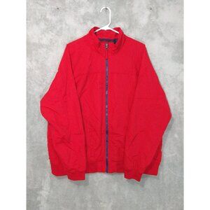 Duluth Trading Jacket Mens XL Red Lightweight Grab Mesh Lined Water Repellent